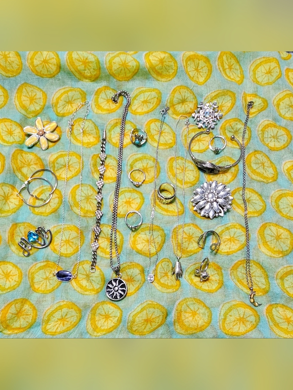 Silver-toned Jewelry Bundle